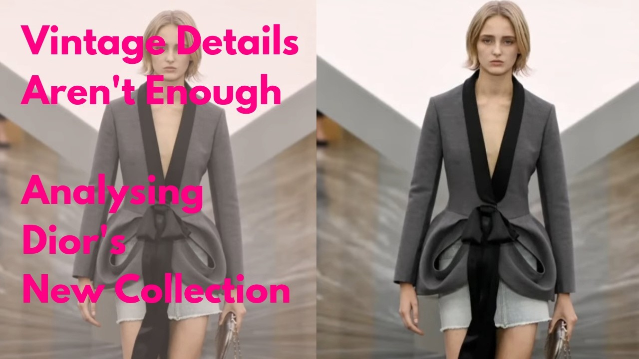 Коллекция Dior весна-лето 2026: анализ кроя и выкройки