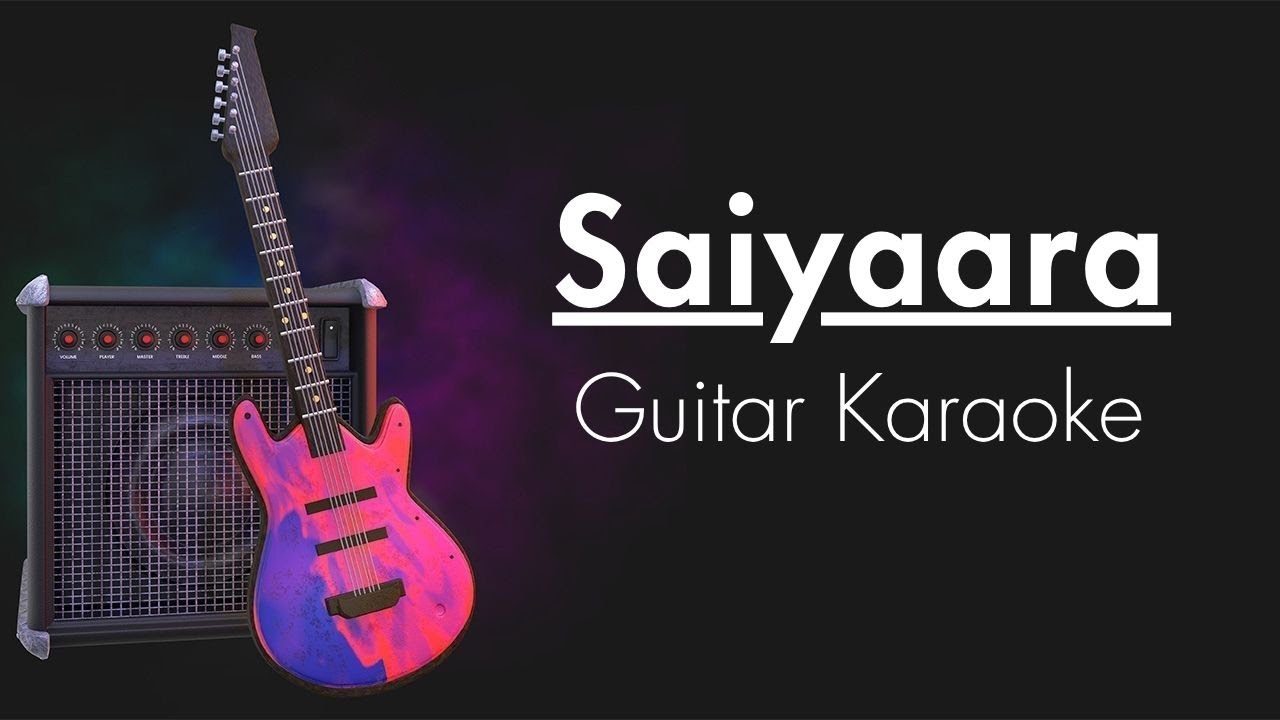 Saiyaara Karaoke | Unplugged Karaoke With Lyrics | Lower Key | Faheem Abdullah| New Song 2025
