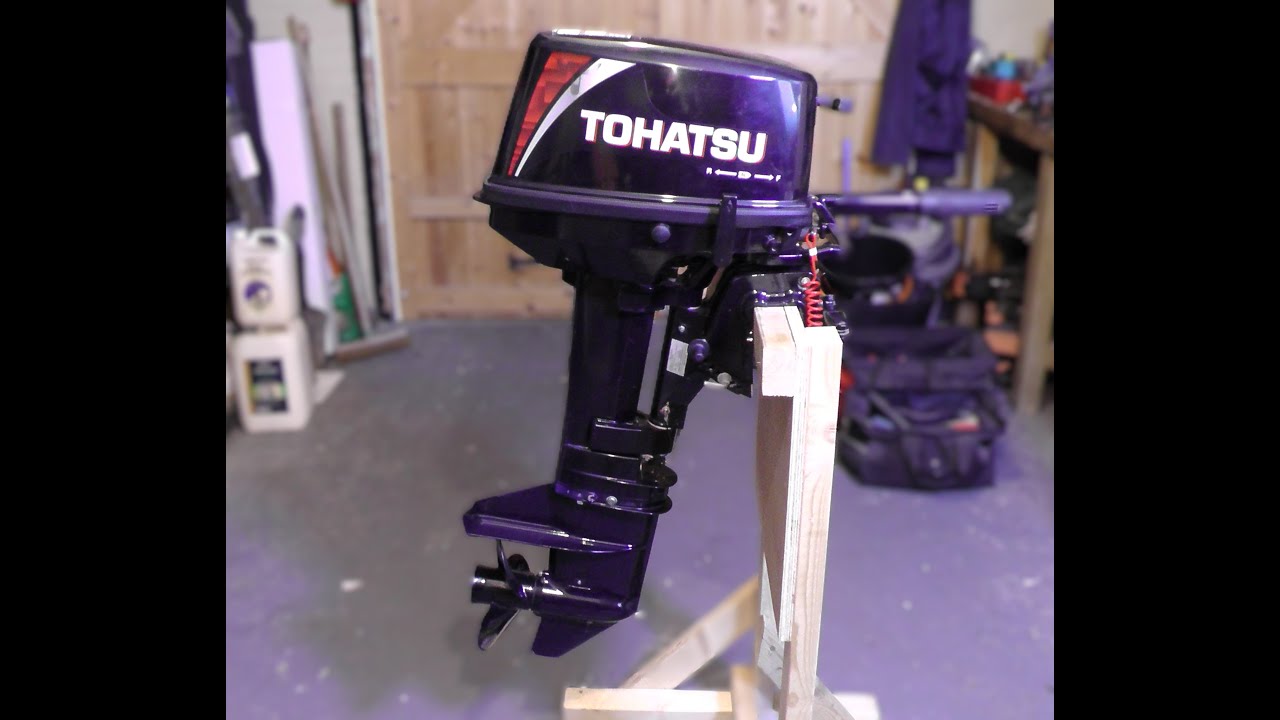 Tohatsu 9.8hp 2 Stroke Service Video   Part 1