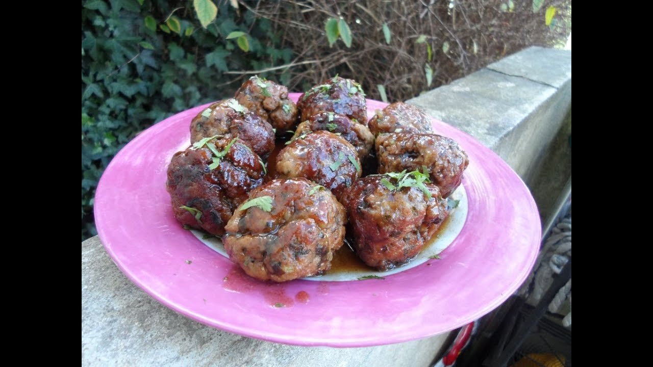 Cuisine Française - Boulettes de Veau panées et caramelisées