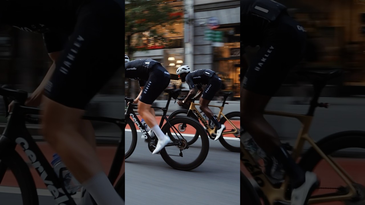 Sprints in Manhattan #nyc #cycling
