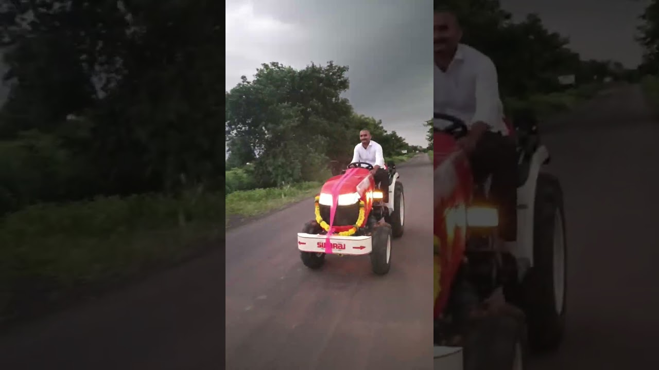 आपण नवीन स्वराज टार्गेट ट्रॅक्टर शोरुम ते घरी आणला ..पहा ट्रॅक्टरचा प्रवास मित्रांसोबत 👌👌👌❤️❤️🚜🚜🚜☺️