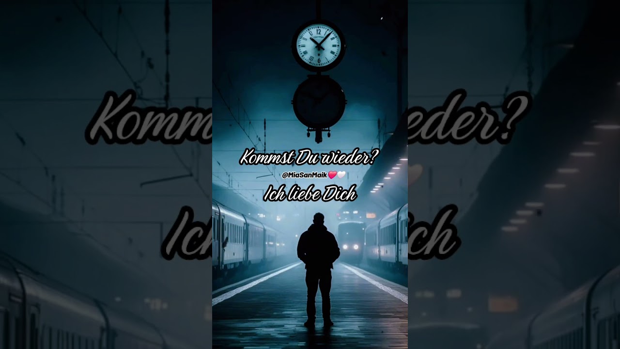Kommst Du wieder?  Ich liebe Dich (MiaSanMaik)
