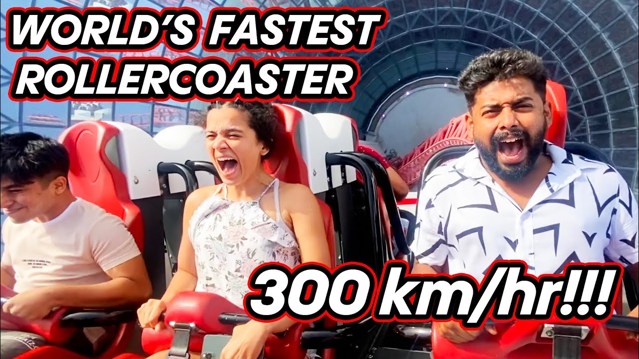 RIDING WORLD'S FASTEST ROLLERCOASTER!!!