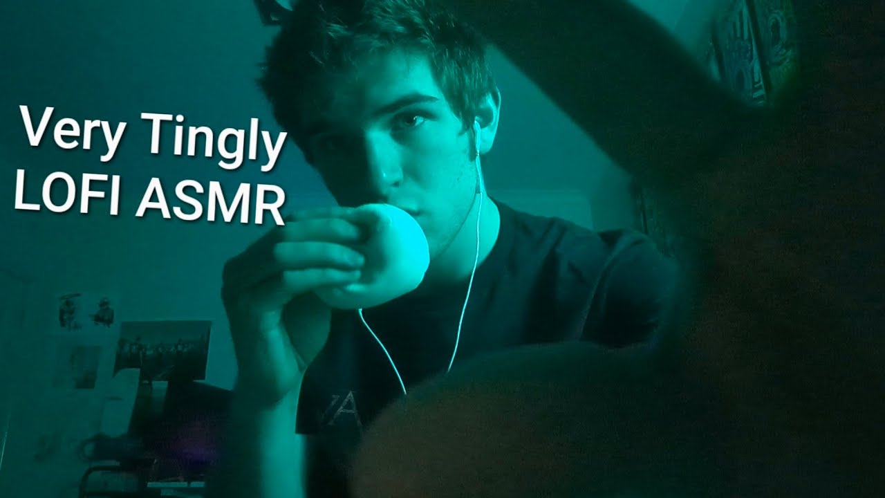 LOFI ASMR! Whispers, Gripping, Spraying, a whole array of sounds! 