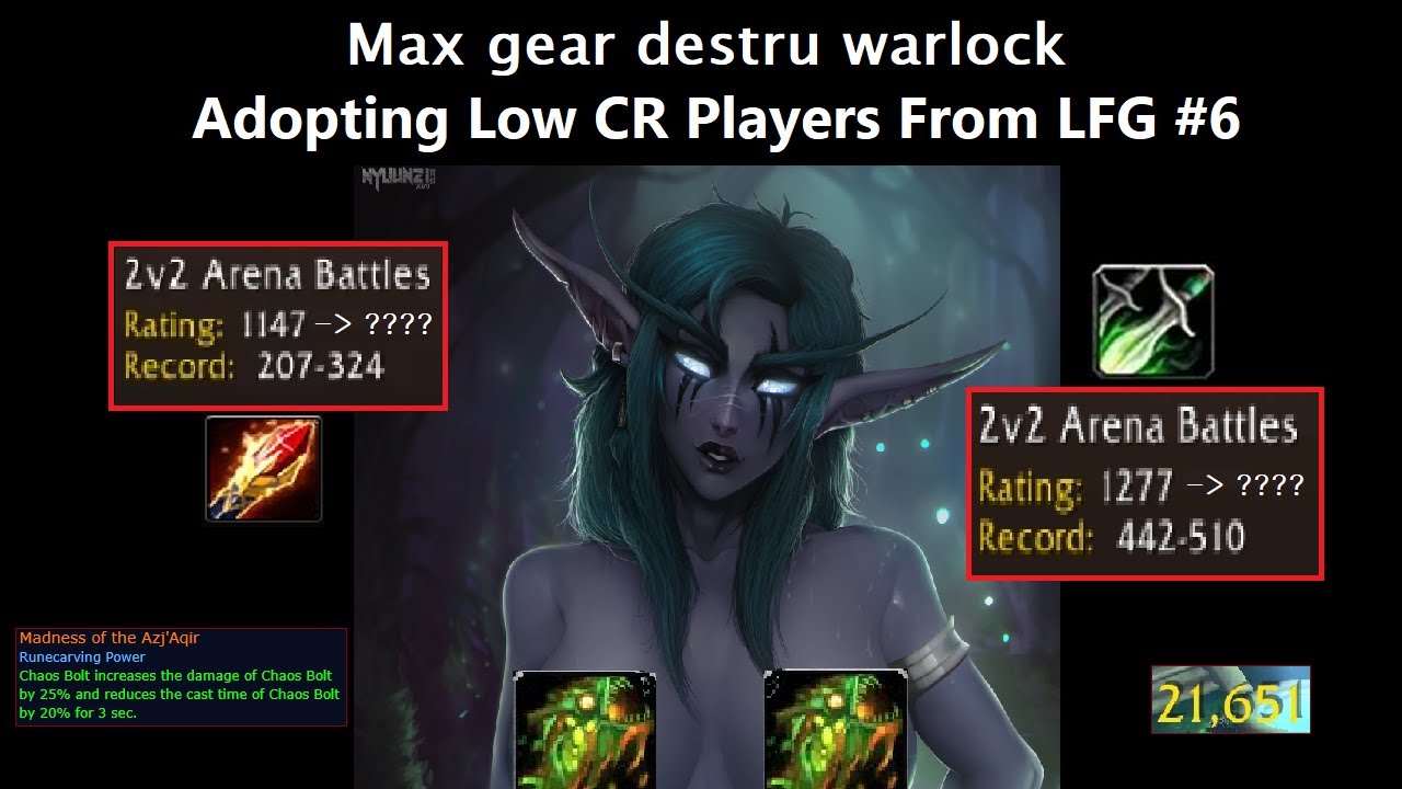 Adopting Low CR Players From LFG #6