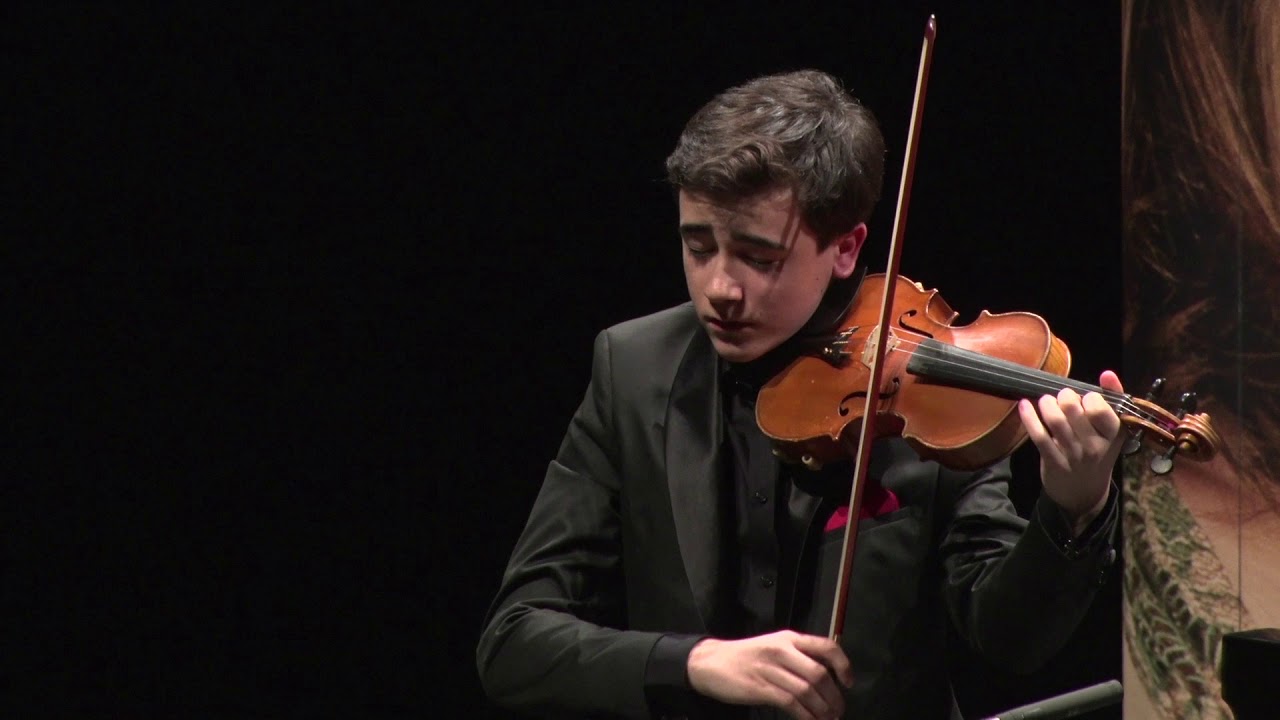 Enzo Kok, viool, Nationale Finale PCC 2019
