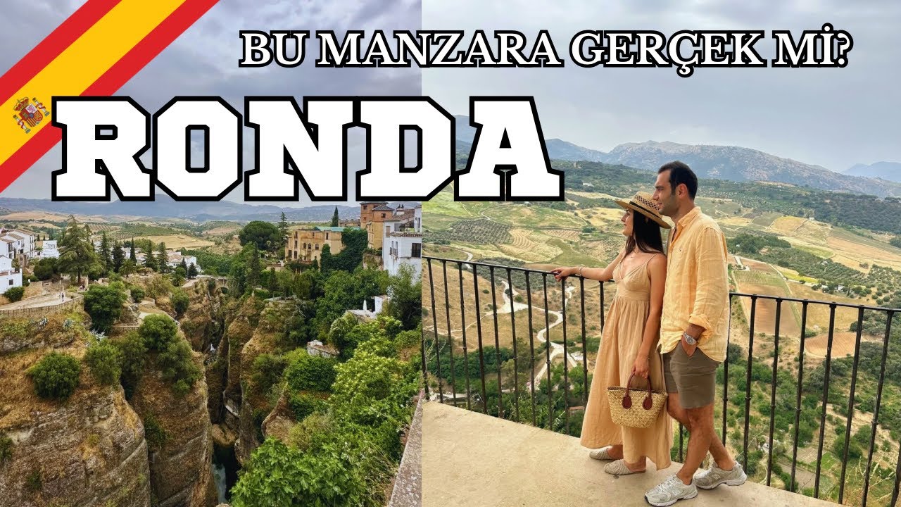 Ronda | U&ccedil;urumun &Uuml;zerindeki Masalsı Şehir 🇪🇸 | Ronda Vlog 4K