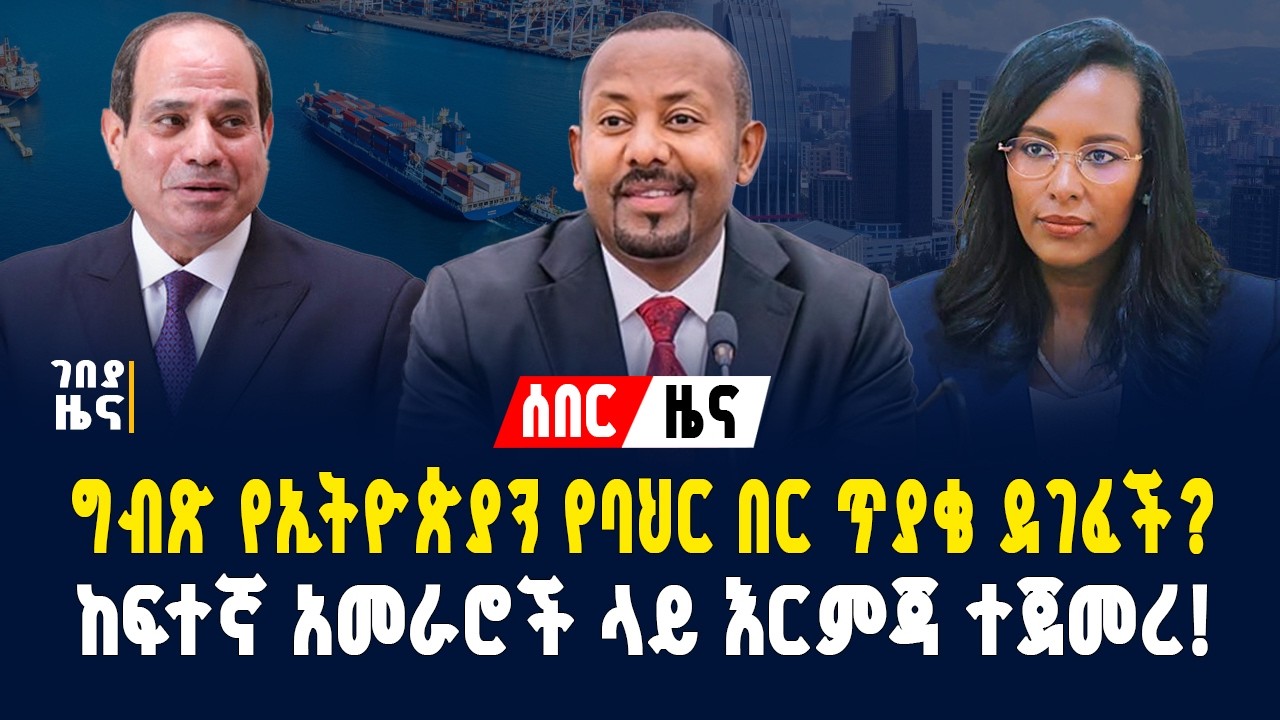 ግብጽ አቋሟን ቀየረች! የባህር በር ድጋፍ ለኢትዮጵያ! የቤት አልሚው ተቋም ጉድ ወጣ! የፌስታል ጉዳይ! - የካቲት 17/2018 | Dollar Exchange