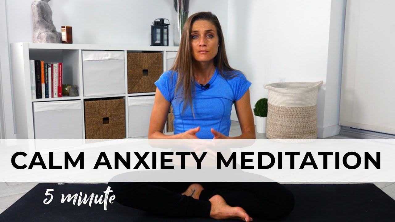 5 Minute Meditation to RELIEVE STRESS Induced ANXIETY