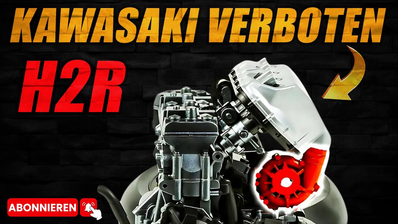 Die schockierende Wahrheit hinter dem verbotenen Supercharged-998cc-Motor der Kawasaki Ninja H2R!