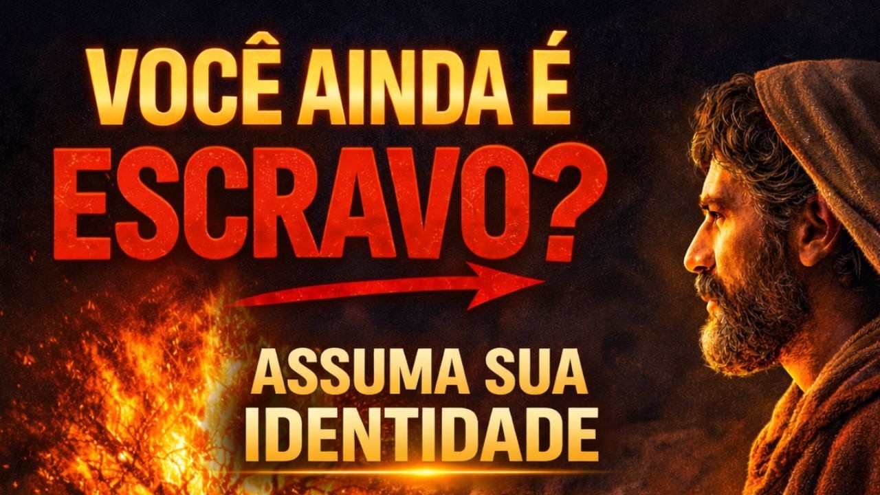 V058 - PARE TUDO: A IDENTIDADE que Liberta Você da Mentalidade de ESCRAVIDÃO! VEJA ISSO!