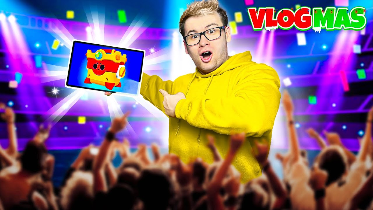 Igrao Sam BRAWL STARS Ispred 10,000,000 ljudi! VLOGMAS PARIS