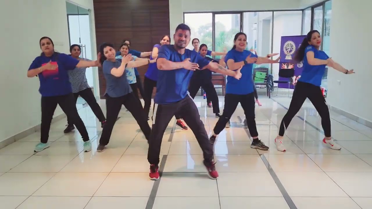 Nasha X let the Music play #dancefitness #zumbafitness #bollywoodsong#norafatehi#jedhanasha#djlemo