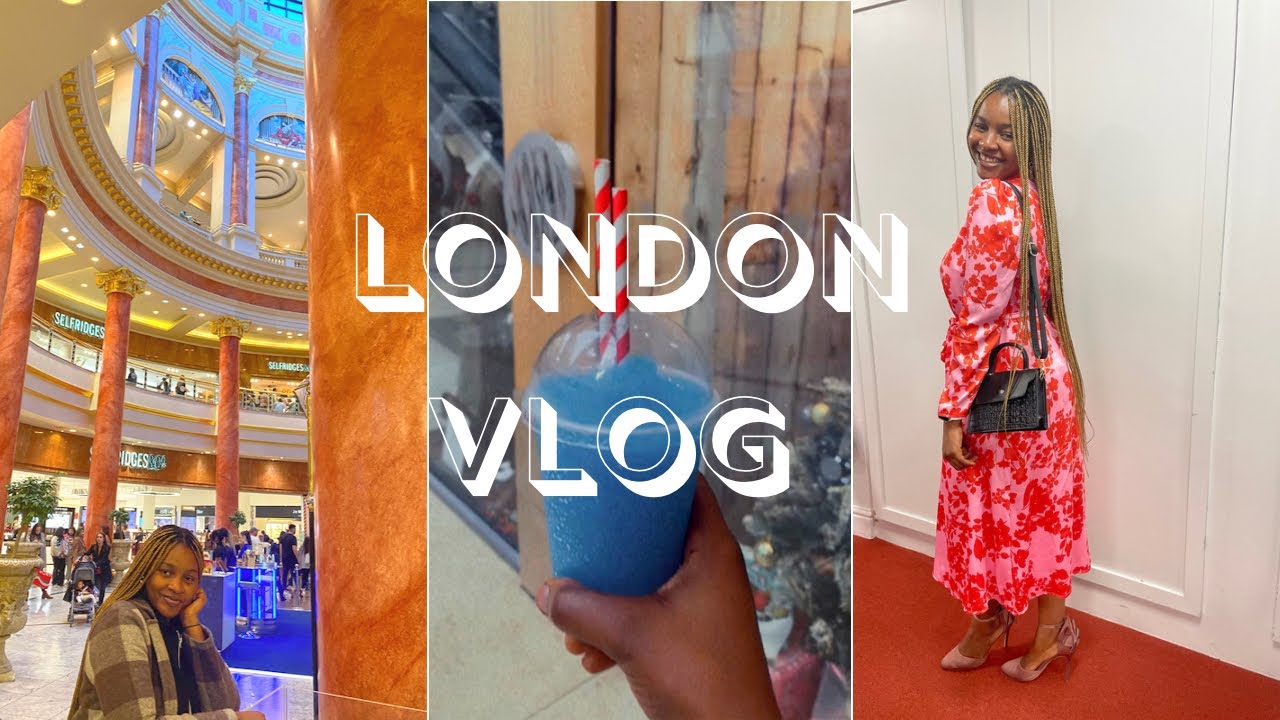 LONDON VLOG/ Ghanaian Wedding + Bluewater Shopping Center
