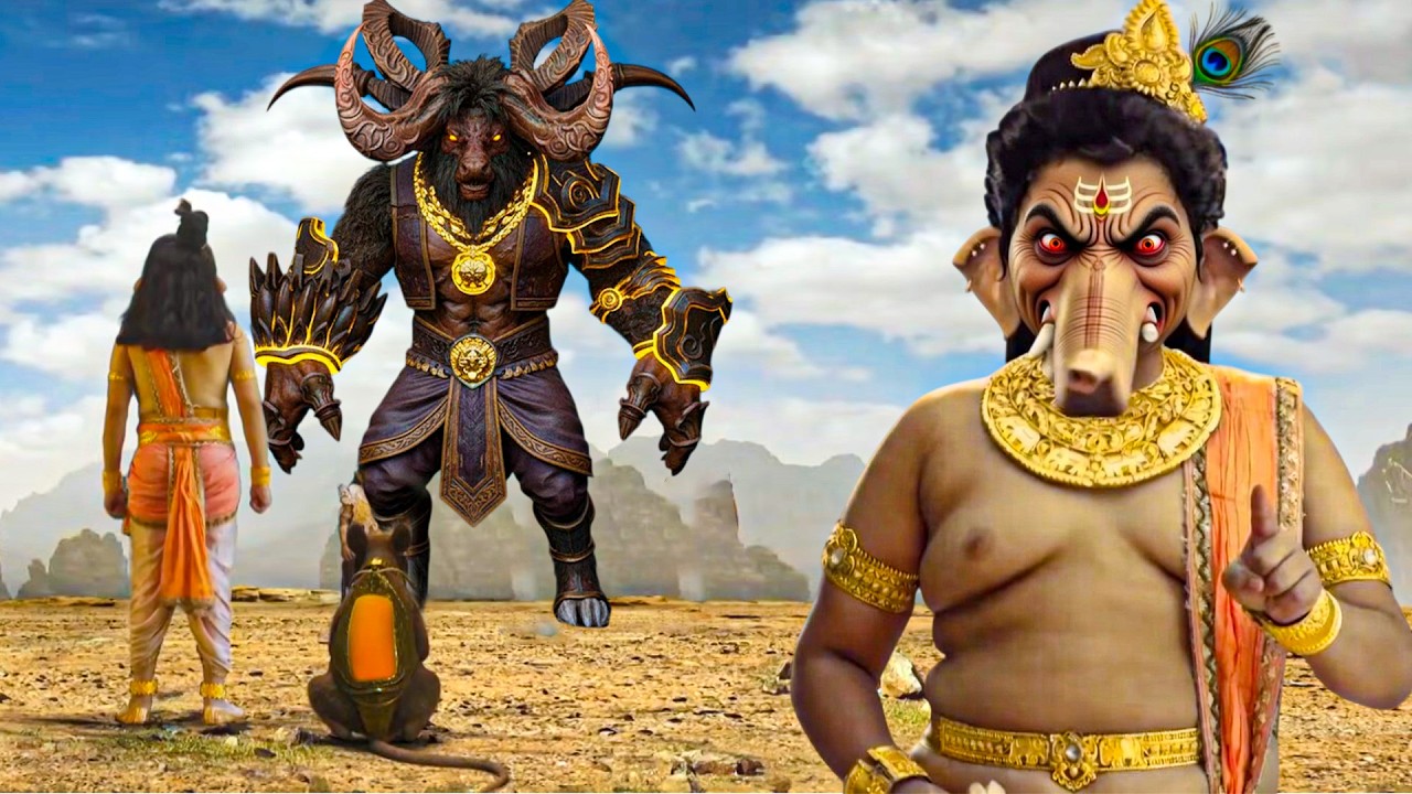जब विघ्नहर्ता ने दिखाया रौद्र रूप और दी राक्षस को अंतिम चेतावनी | Vighnaharta Ganesha