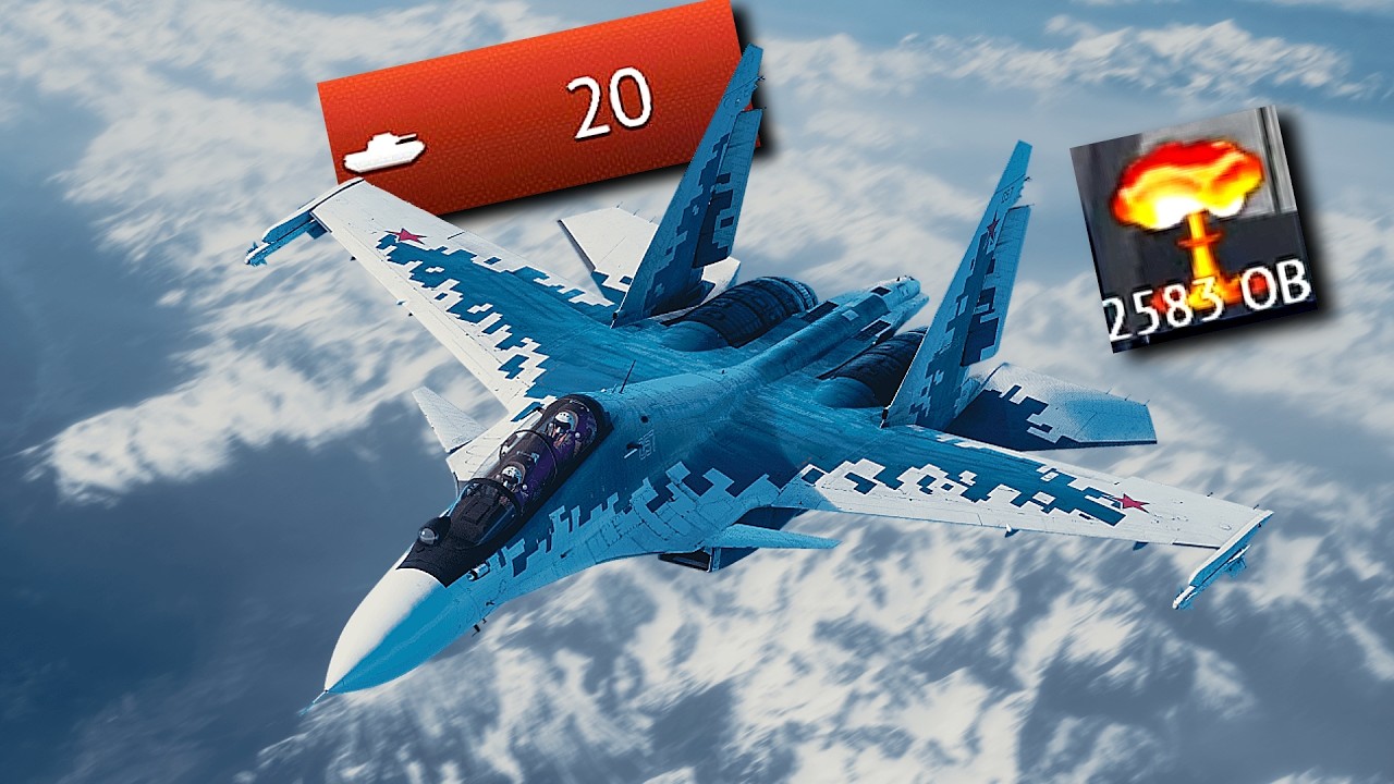 Алло, это НЕРФ ШТУРМОВКИ? СУ-30СМ2 Соло Стирает В ПЫЛЬ ВРАЖЕСКУЮ КОМНАНДУ После Нерфа.