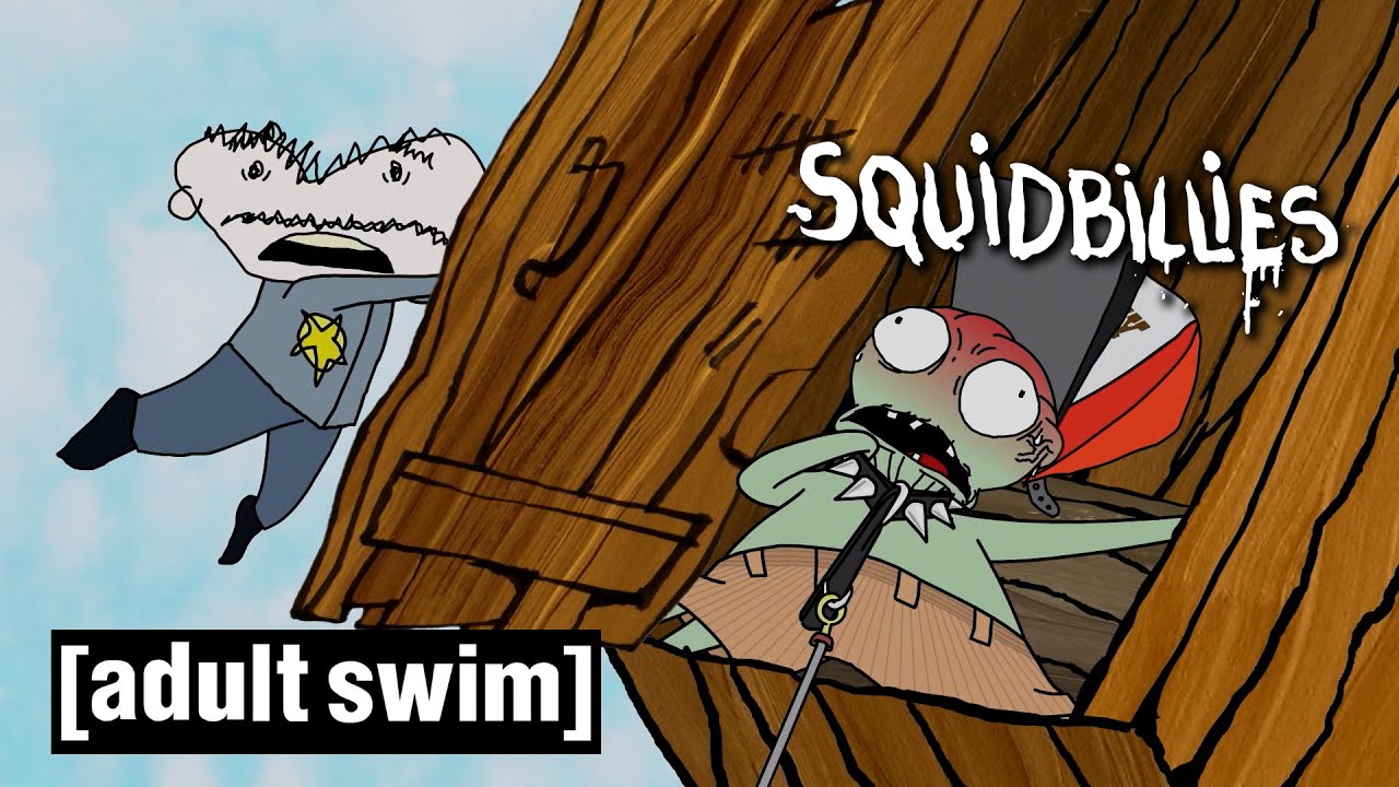 Squidbillies | Giant Owl Attacks | Adult Swim UK 🇬🇧