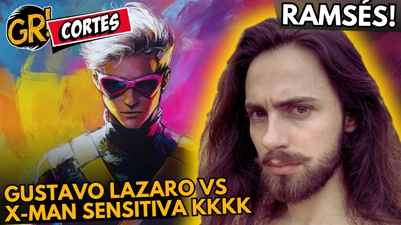 GUSTAVO LAZARO DESPERTOU A FÚRIA DE UM TESOURO DA DIVERSIDADE! (1 DE 3) - REACT @RamsesOPequeno
