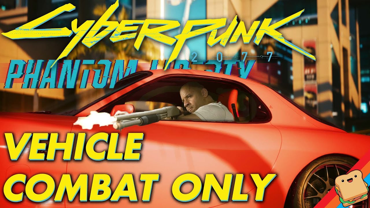 Can You Beat CYBERPUNK Phantom Liberty with Only VEHICLE COMBAT?