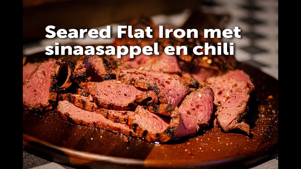 Seared Flat Iron met sinaasappel en chili | Fire&Food TV BBQ-video