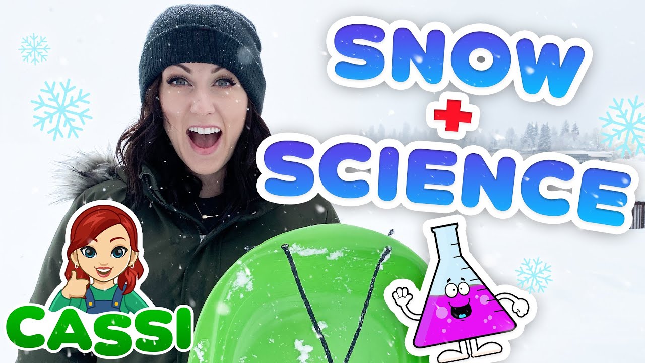 Winter Science Experiment for Kids with Cassi - Educational Video for Children