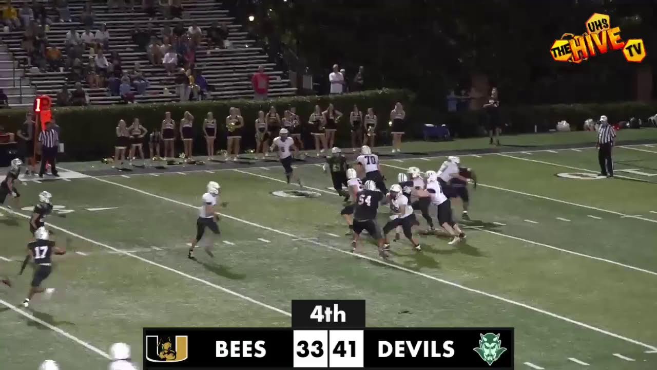 Upperman Bees VS Greenville Devils - TN High School Football