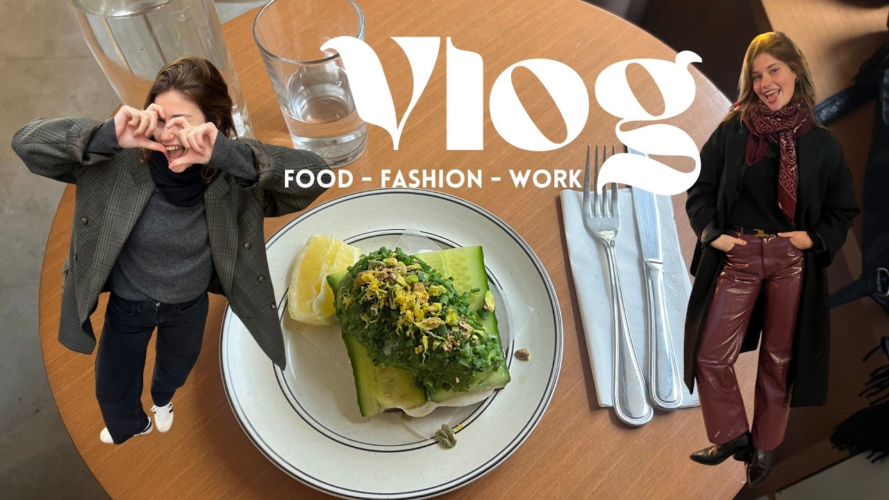 Vlog - sport, food, travail je vous emmène dans ma vie !