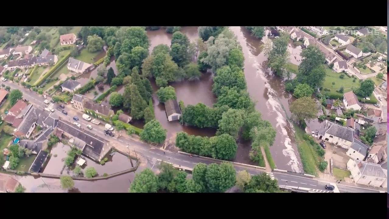 Innondations Loiret 2016 By Drone [2.7K]