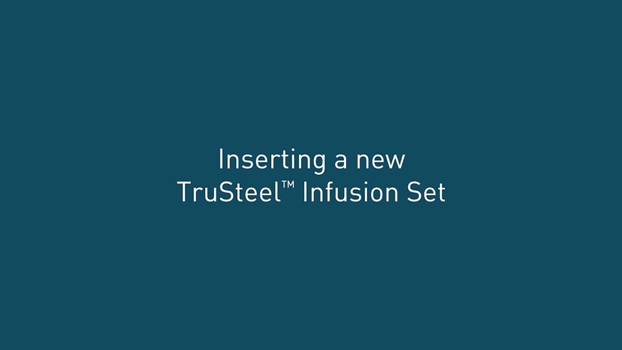 How to Insert TruSteel Infusion Set