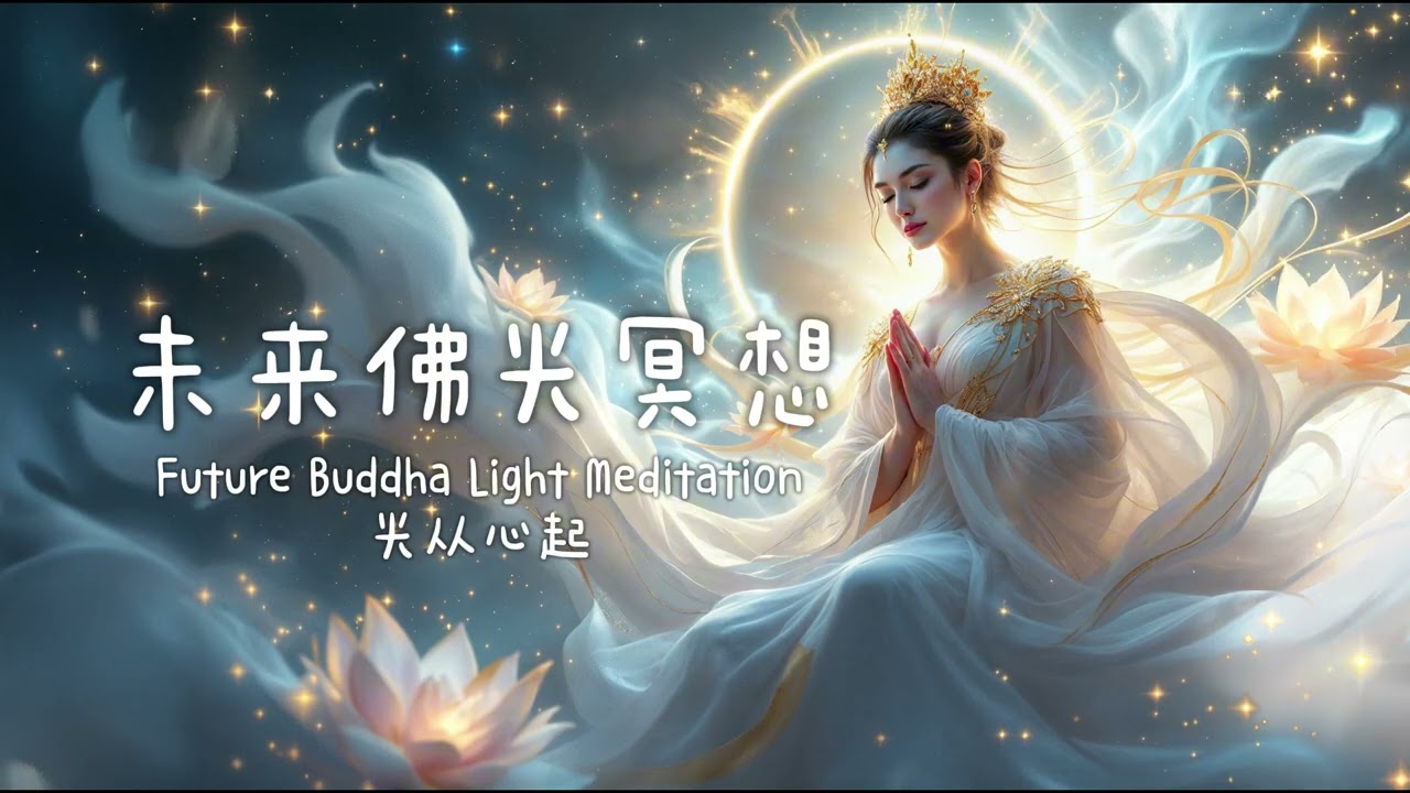 Future Buddha Light Meditation ｜ 未来佛光冥想 ｜ 10-Minute Calm & Healing