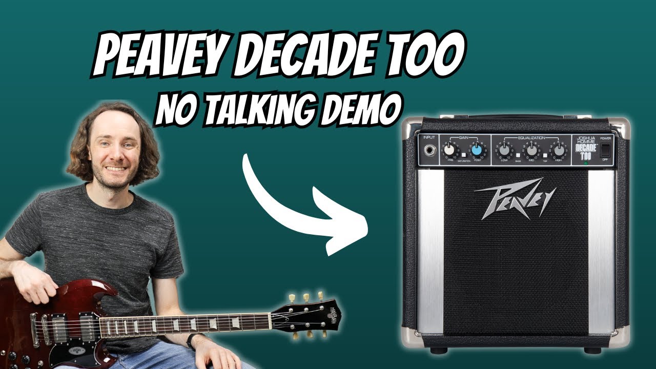 Peavey Josh Homme Decade Too - No Talking Sound Demo