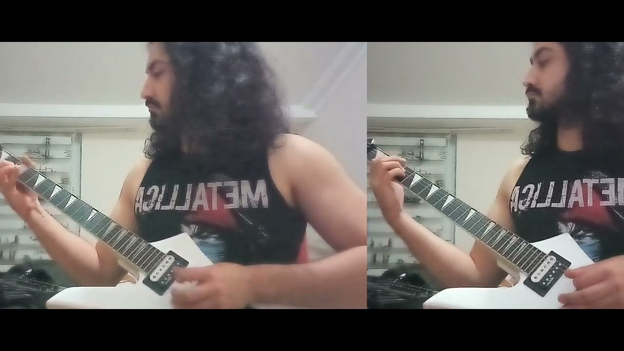 Tout Le Monde Megadeth Guitar Cover (E standart tune)