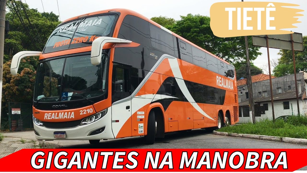 ERA PARA SER MAIS UMA MOVIMENTAÇÃO NORMAL | RODOVIÁRIA do TIETÊ | MANOBRAS PARTE 1