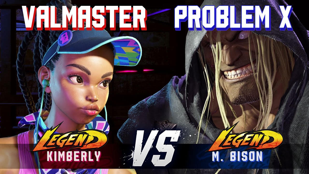 SF6 ▰ VALMASTER (Kimberly) vs PROBLEM X (M.Bison) ▰ High Level Gameplay