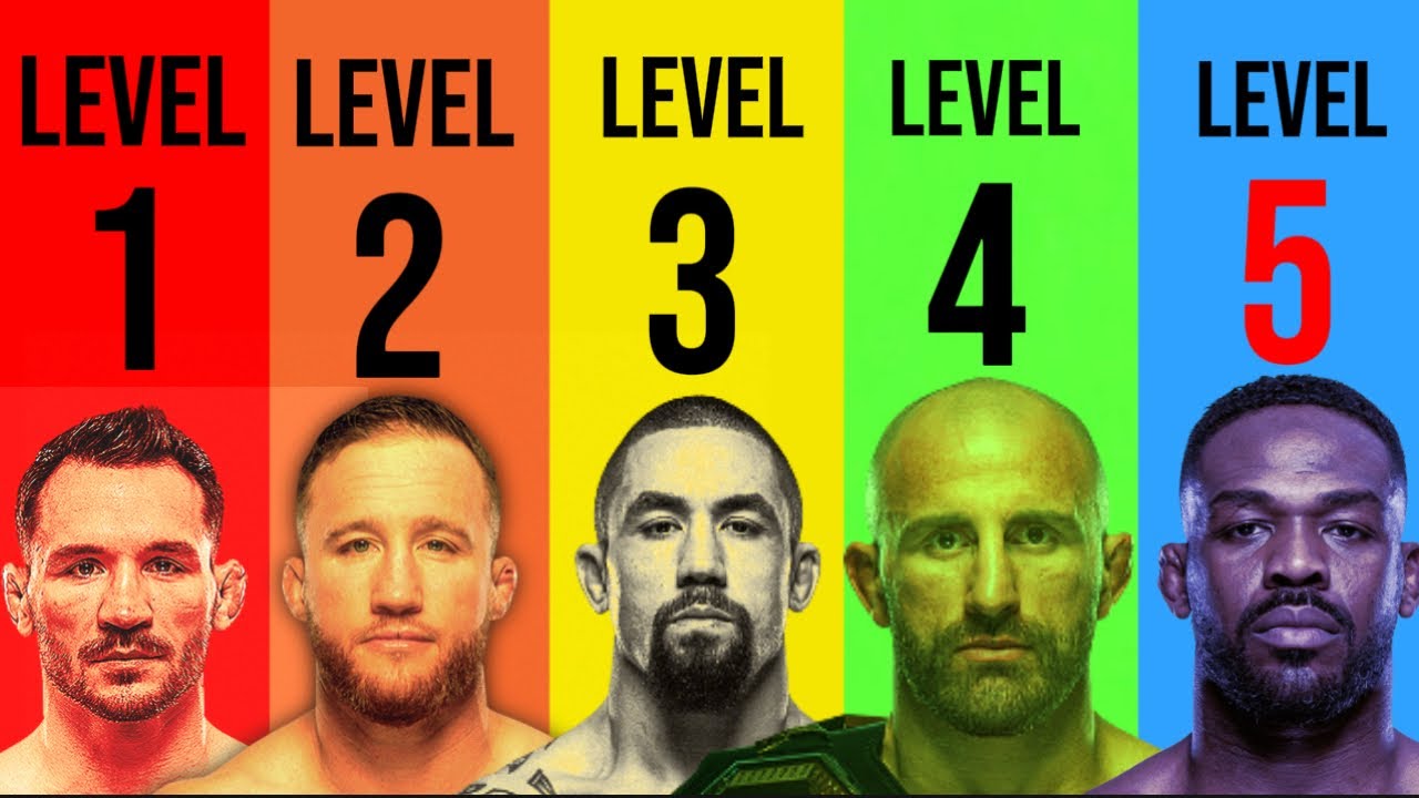 5 levels of UFC fight IQ