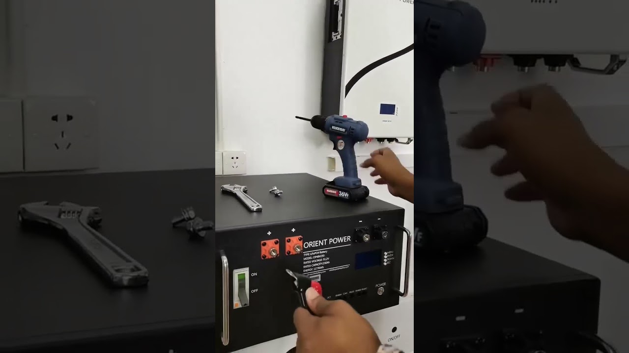 Step by step guide to connecting your battery to interver