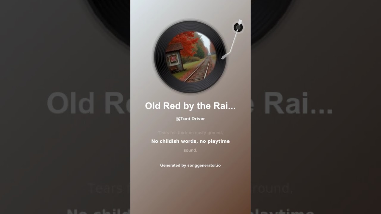 Old Red by the Rail