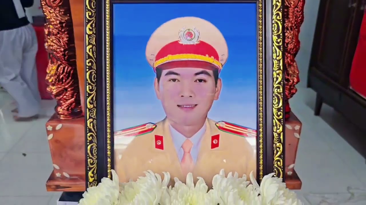 Tang lễ .Đ/c Trung tá Võ Thành Kính 