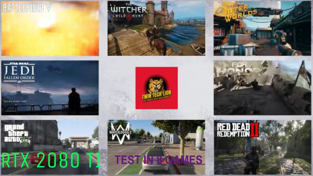 RTX 2080 Ti   SLI vs Single Card    Test in 8 Games   1080p, 4k