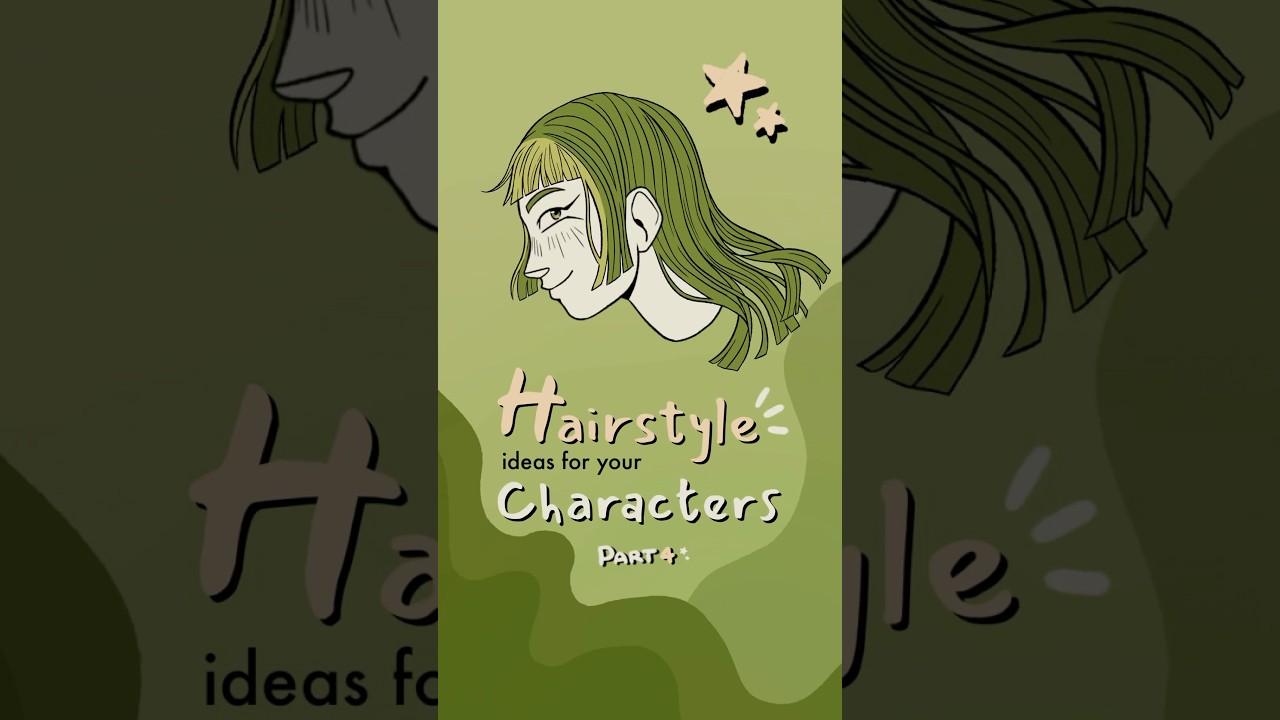 hairstyle ideas for your characters, part 4 🌴✂️ #originalcharacter #oc #art #drawing #ocs #ocideas