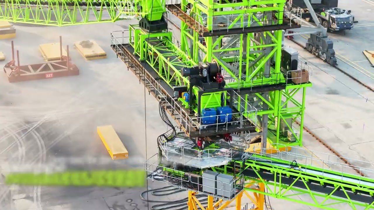 Zoomlion's First Tower Belt Crane R2300-64-TB40