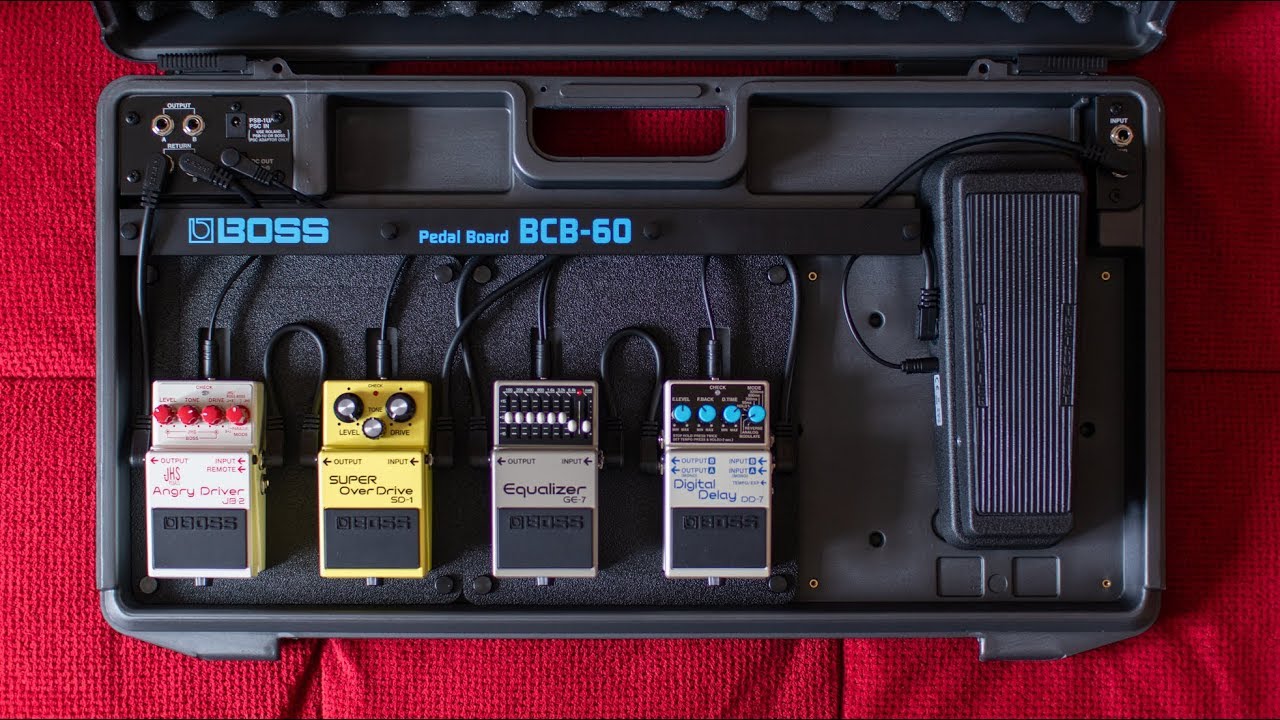Boss BCB-60 Pedalboard Assembly