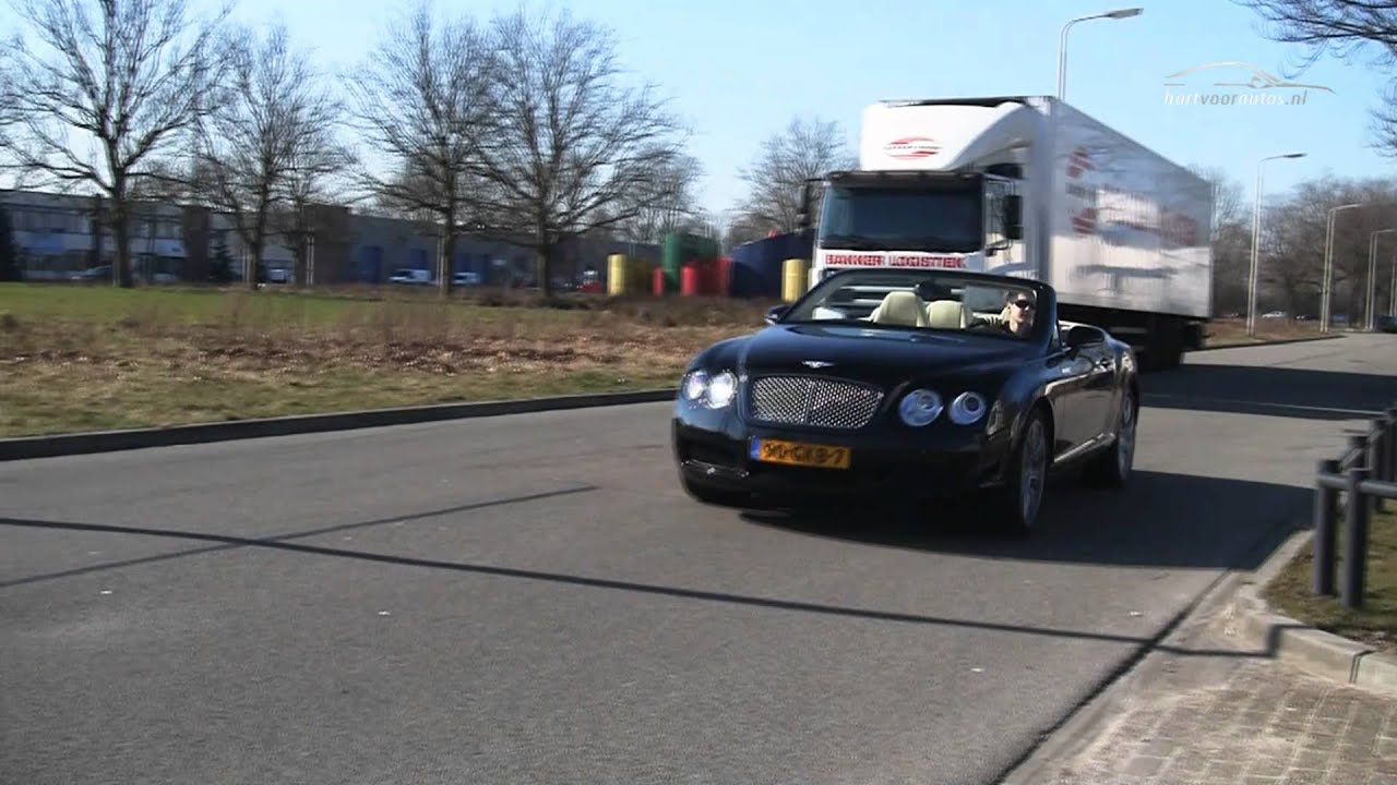 Bentley Continental GTC Review - Hartvoorautos.nl English subtitled