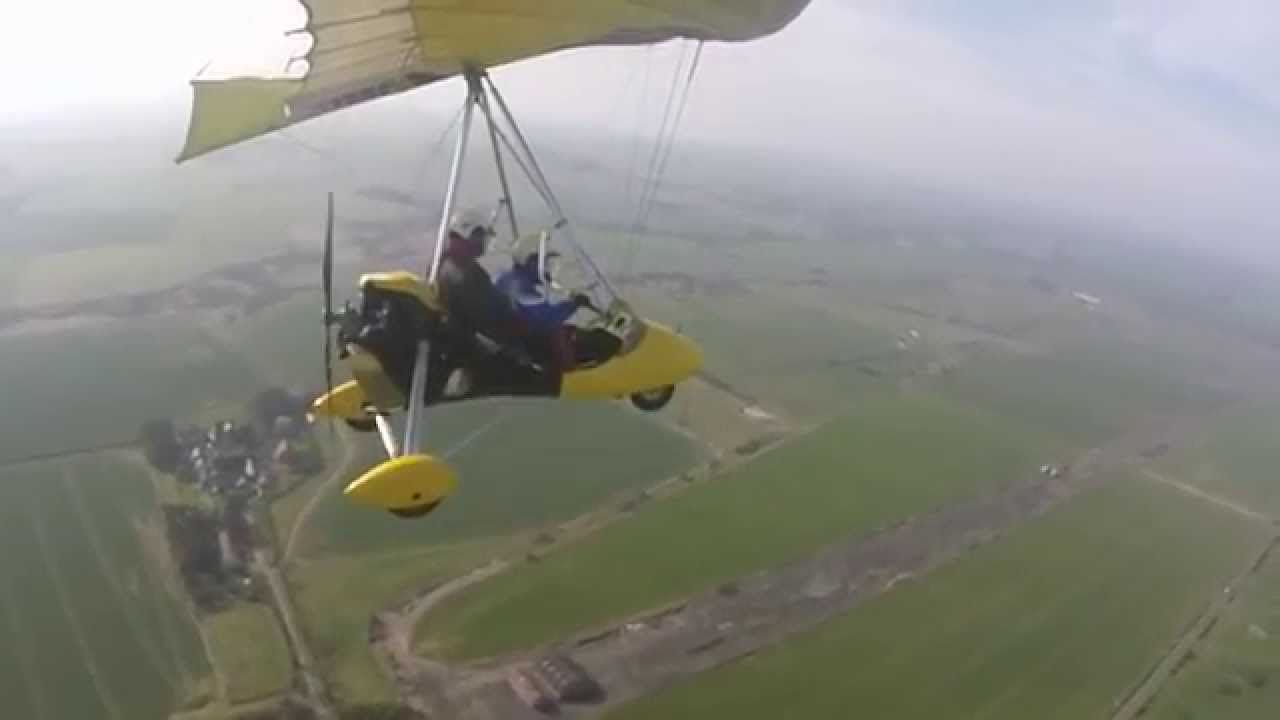 Eshott  microlight  Northumberland