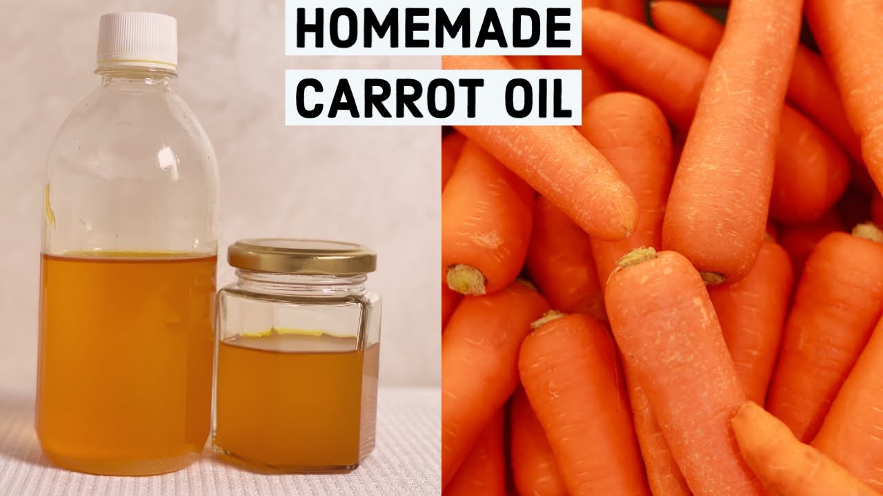 3 Different ways to make Carrot Oil | HOMEMADE CARROT OIL