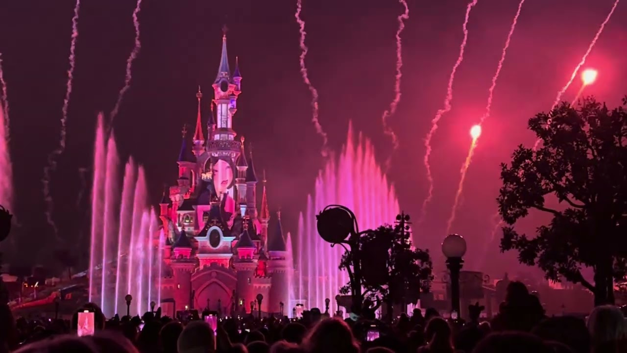Disneyland Paris Tales of Magic FULL NIGHTTIME SHOW with Drones