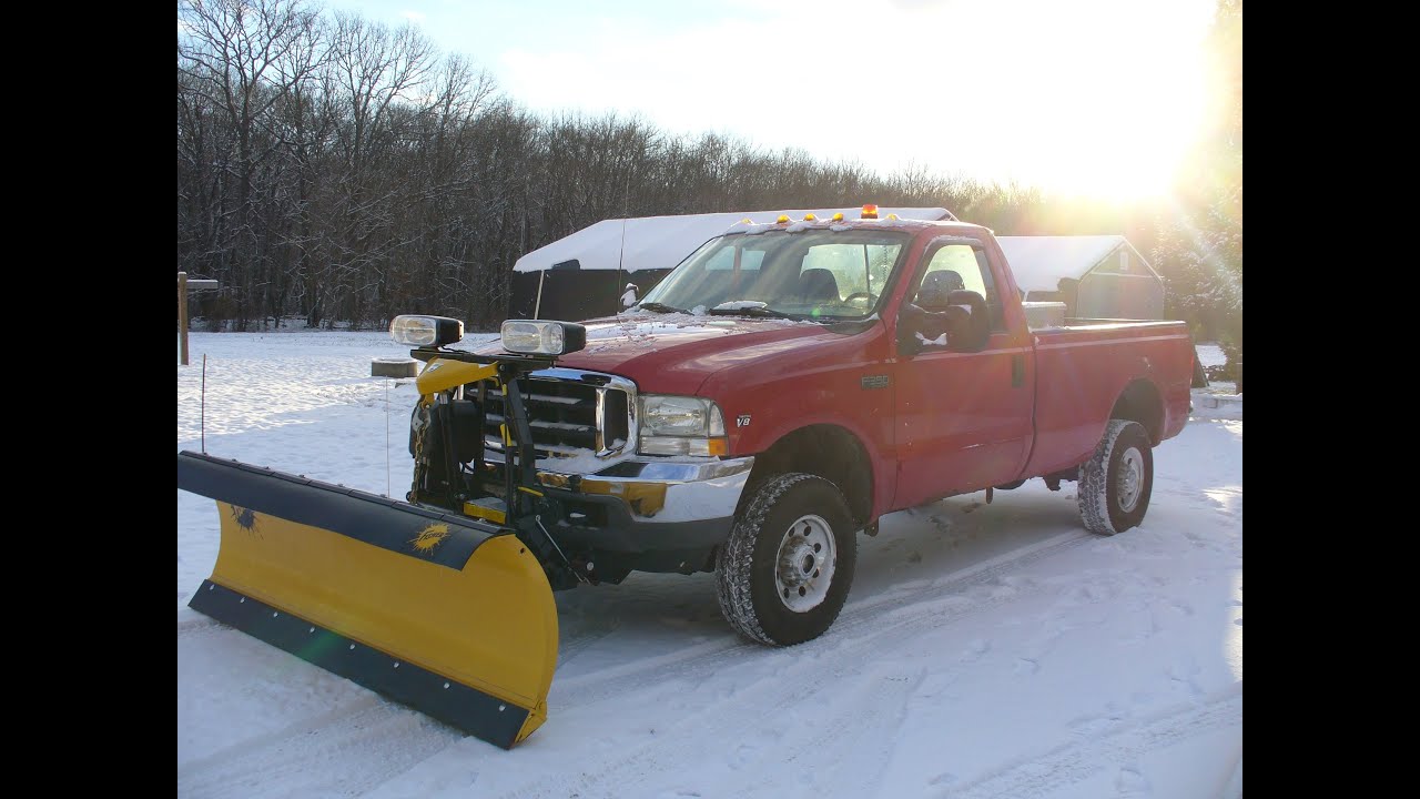 Fisher Minute Mount 2 Snow Plow Hook Up to Truck