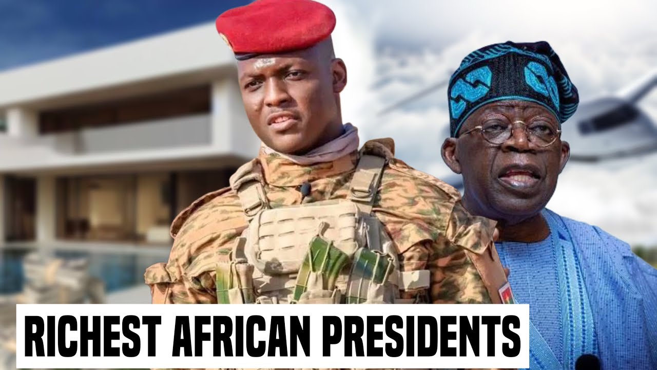 Top10 Richest Presidents In Africa 2025 & Their Networth