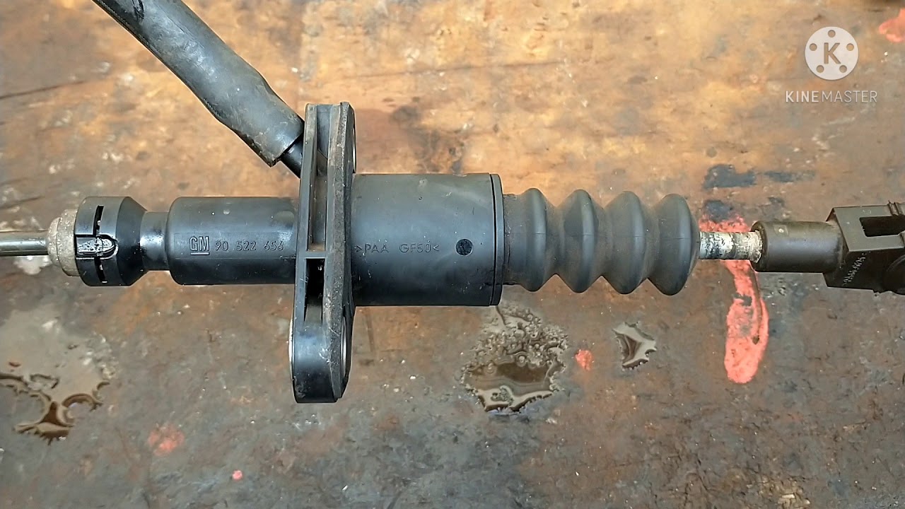 Troca do atuador de embreagem atuador do pedal Vectra GLS 98